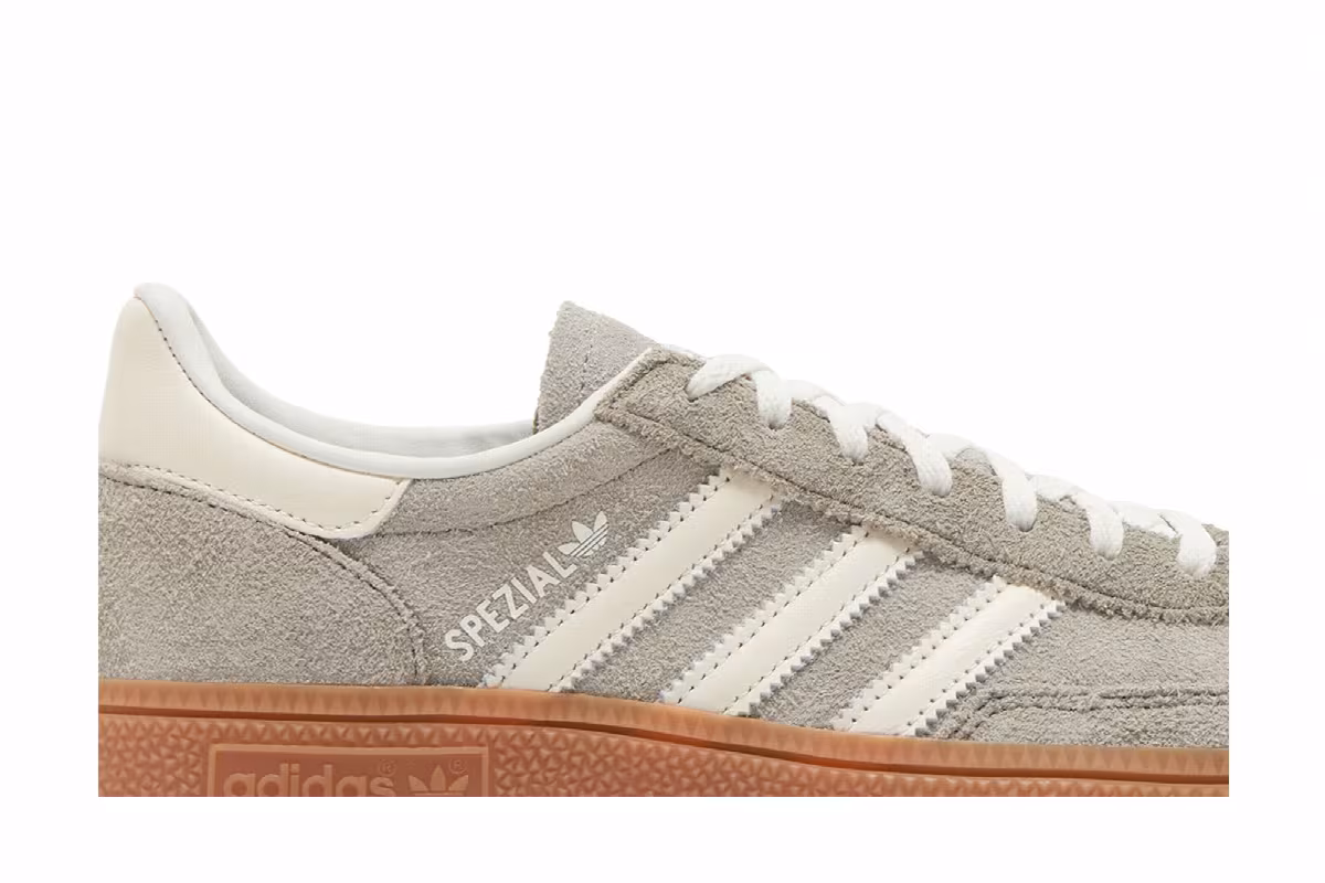 adidas Women's Handball Spezial Silver Pebble Gum, view 3