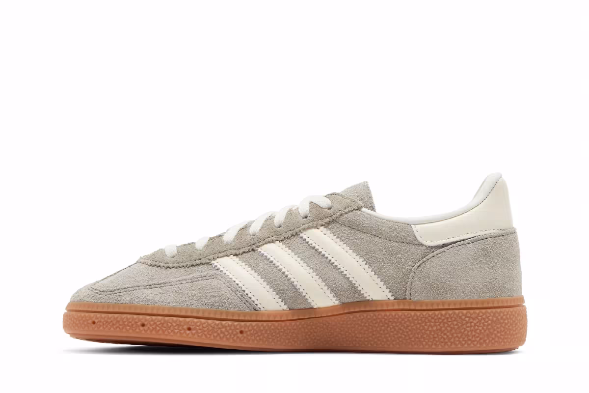 adidas Women's Handball Spezial Silver Pebble Gum, view 4