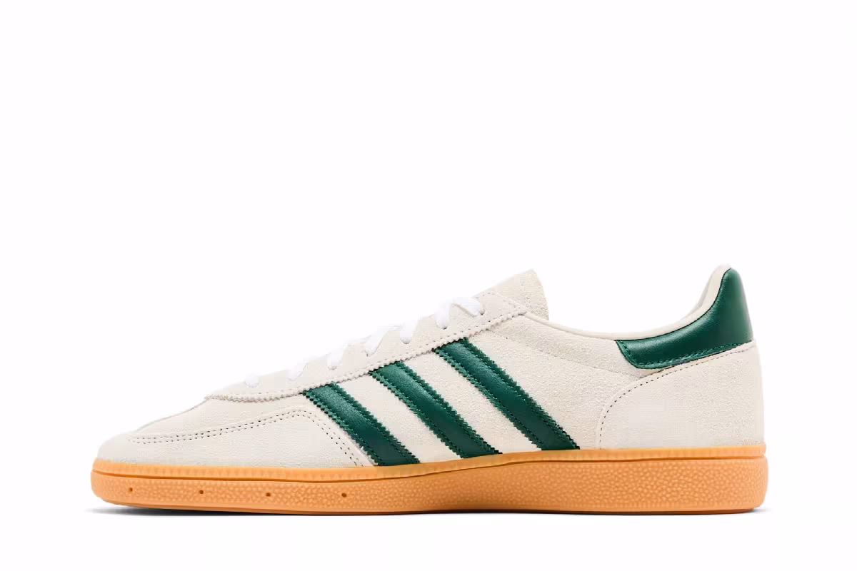 adidas Women's Handball Spezial Alumina Collegiate Green Gum, view 4