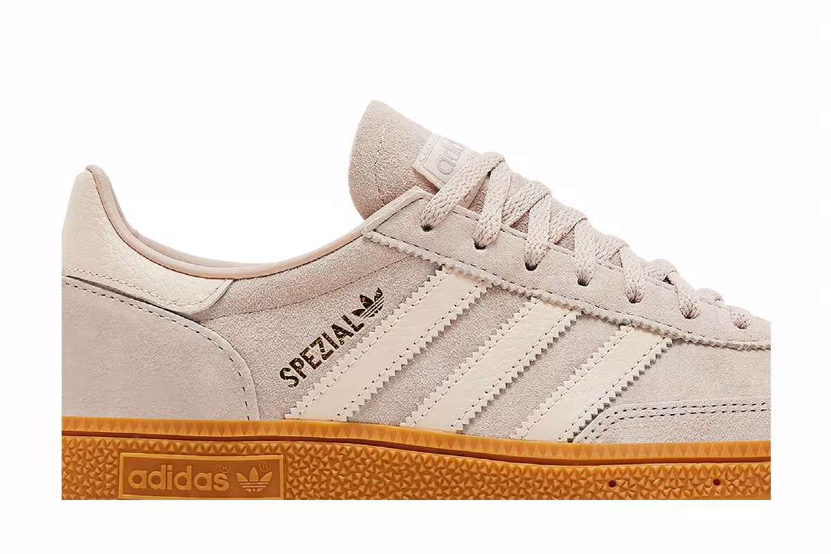 adidas Women's Handball Spezial Wonder Taupe Gum, view 3