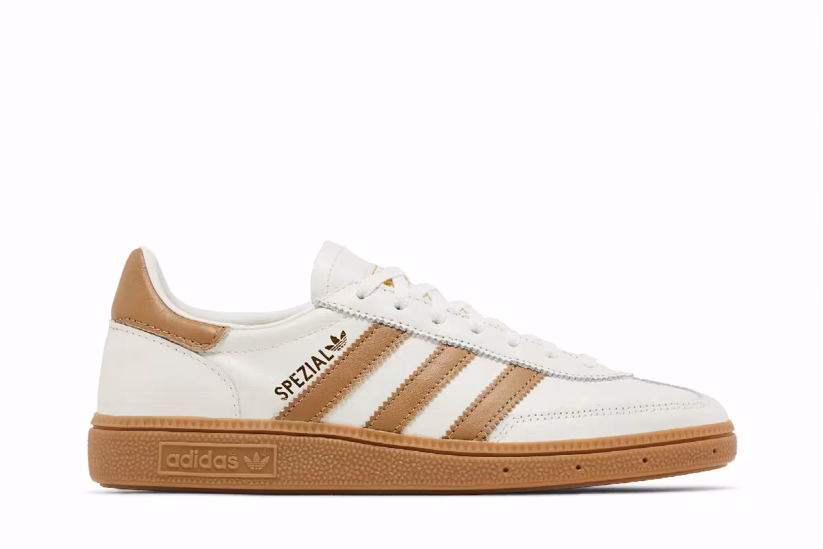 adidas Women's Handball Spezial Off White Cardboard Gum, view 2