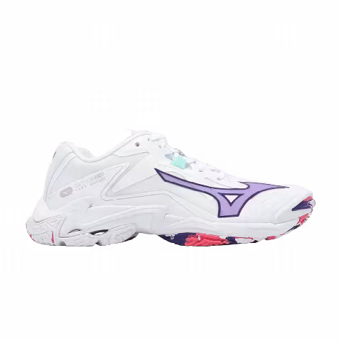 Mizuno Wmns Wave Lightning Z8 'White Violet Indigo'