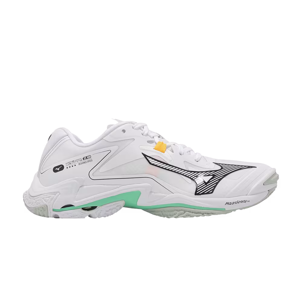 Mizuno Wave Lightning Z8 White Black Frozen Emerald