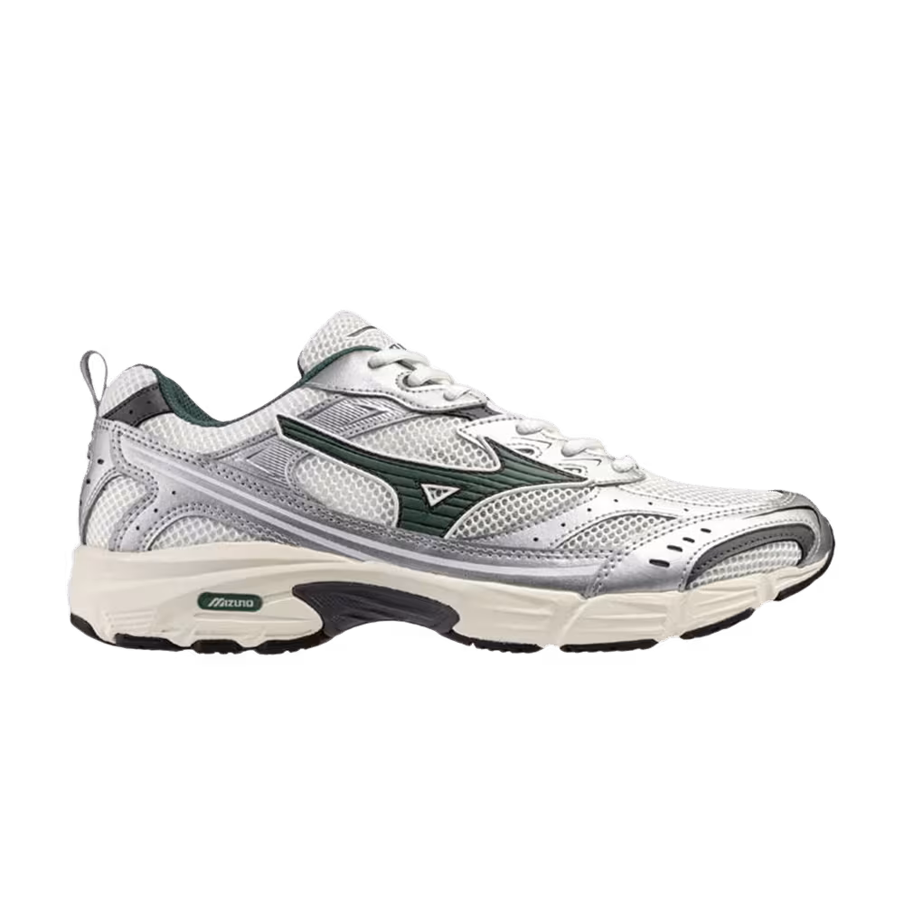 Mizuno MXR Snow White Bistro Green Silver