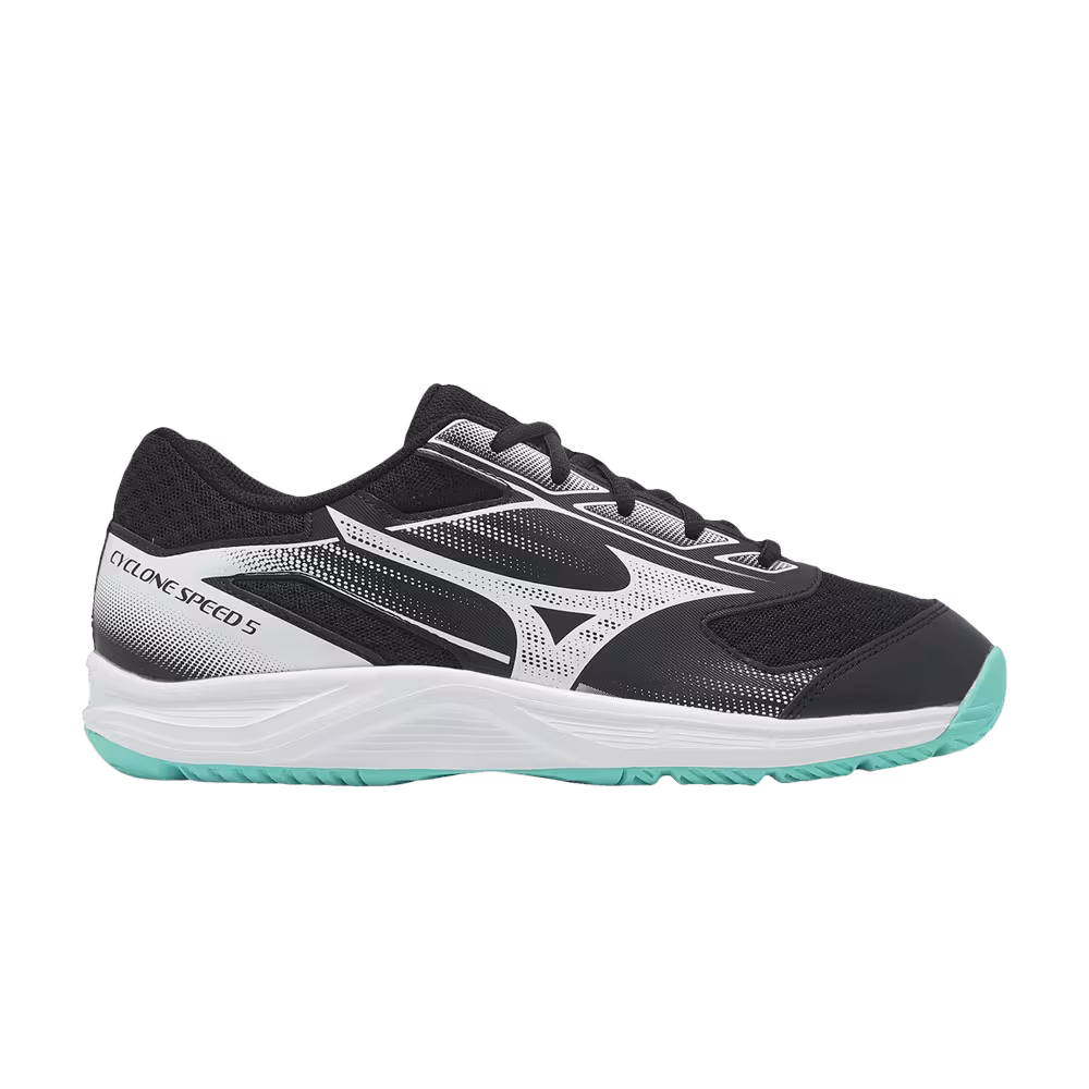Mizuno Cyclone Speed 5 Black Tangelo Ice Green