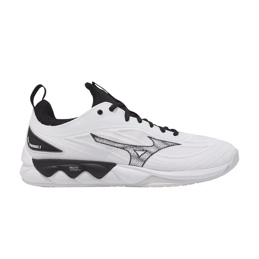 Mizuno Wave Luminous 3 Wide White Black