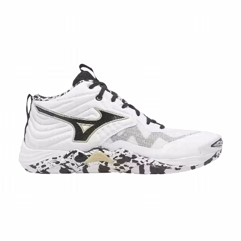 Mizuno Wave Momentum Elite Mid 'White Black'