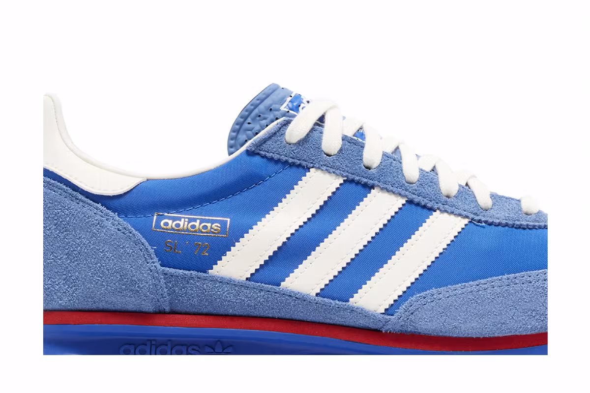 adidas SL72 RS Blue Scarlet, view 3