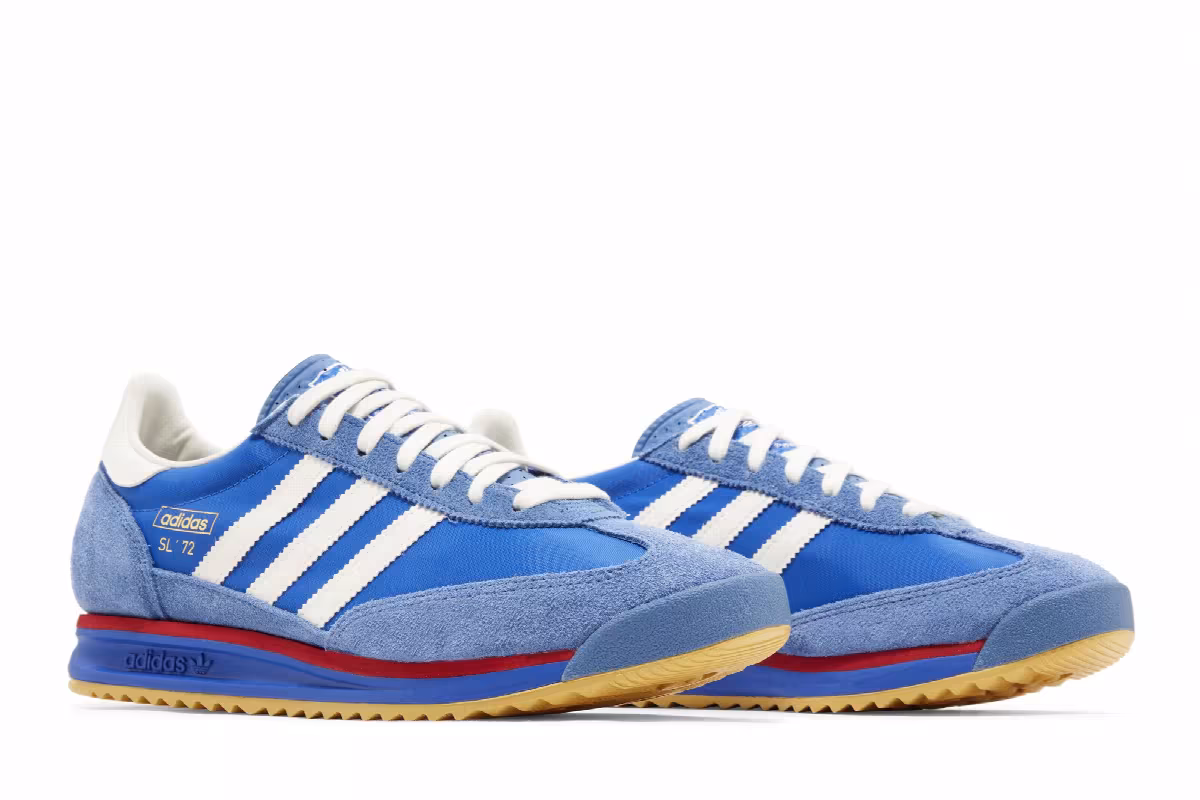 adidas SL72 RS Blue Scarlet, view 9