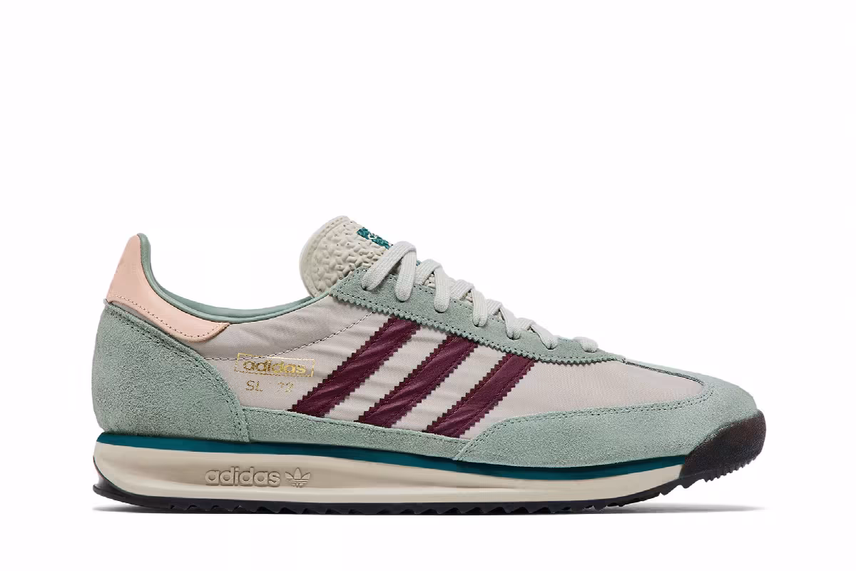 adidas SL72 RS Putty Grey Shadow Red, view 2