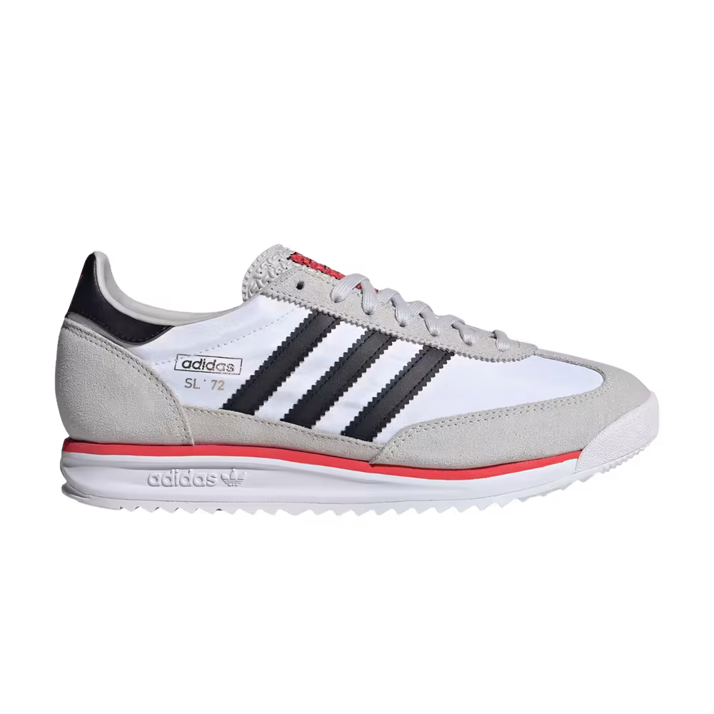 adidas SL72 RS White Black Red