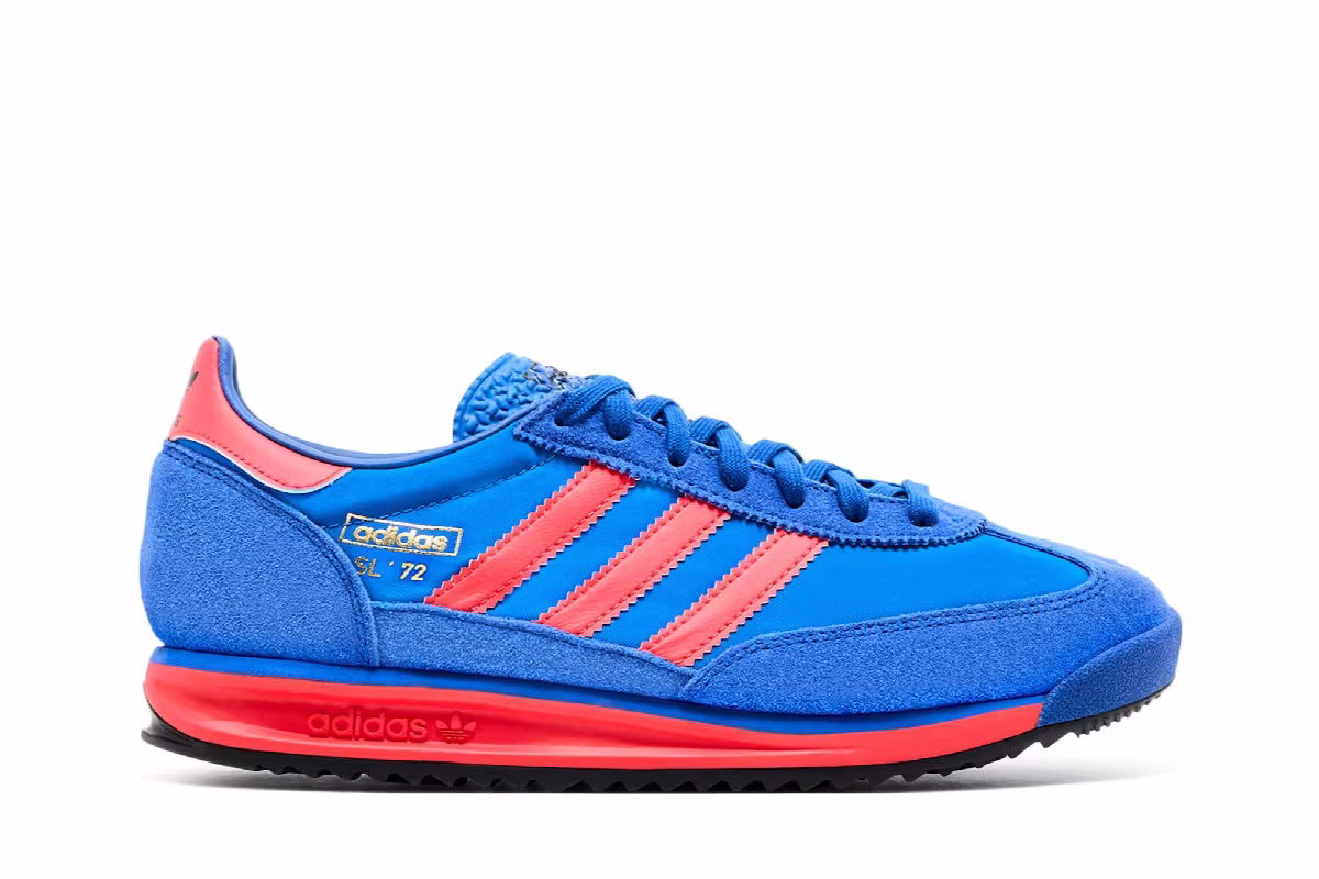 adidas SL72 RS Blue Bright Red, view 2