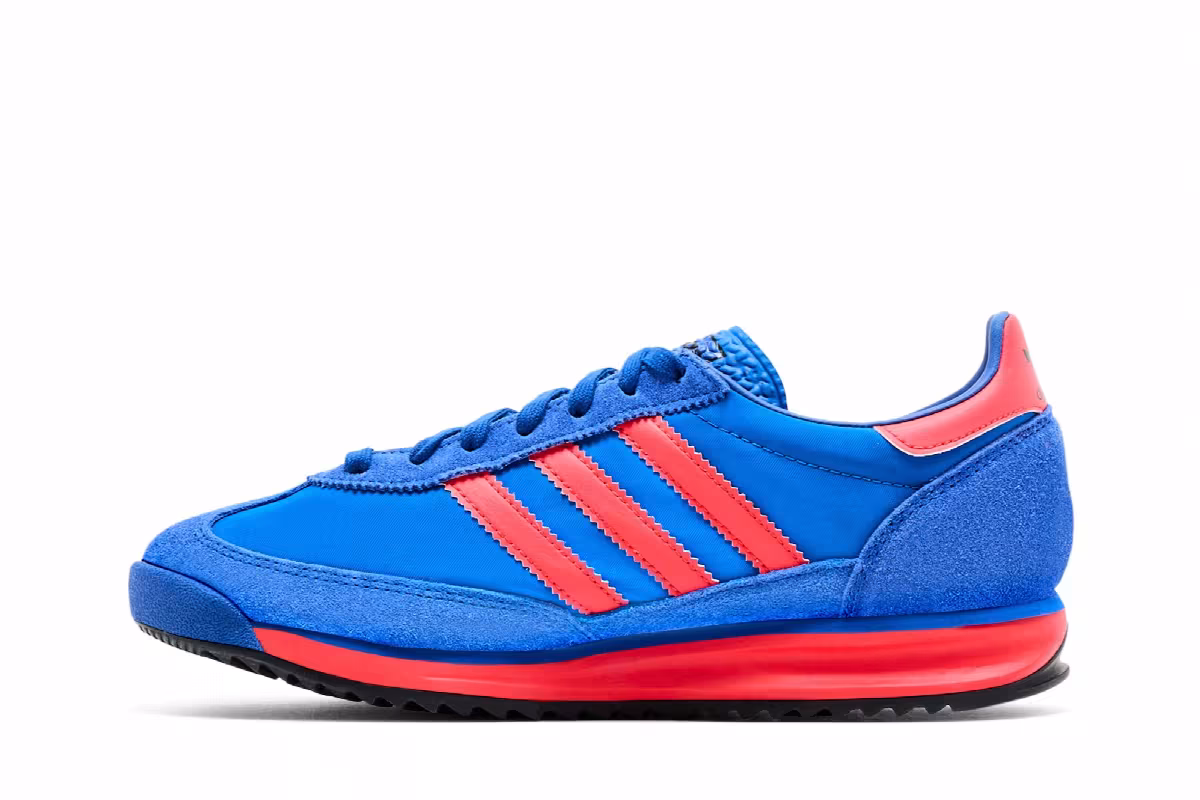 adidas SL72 RS Blue Bright Red, view 4