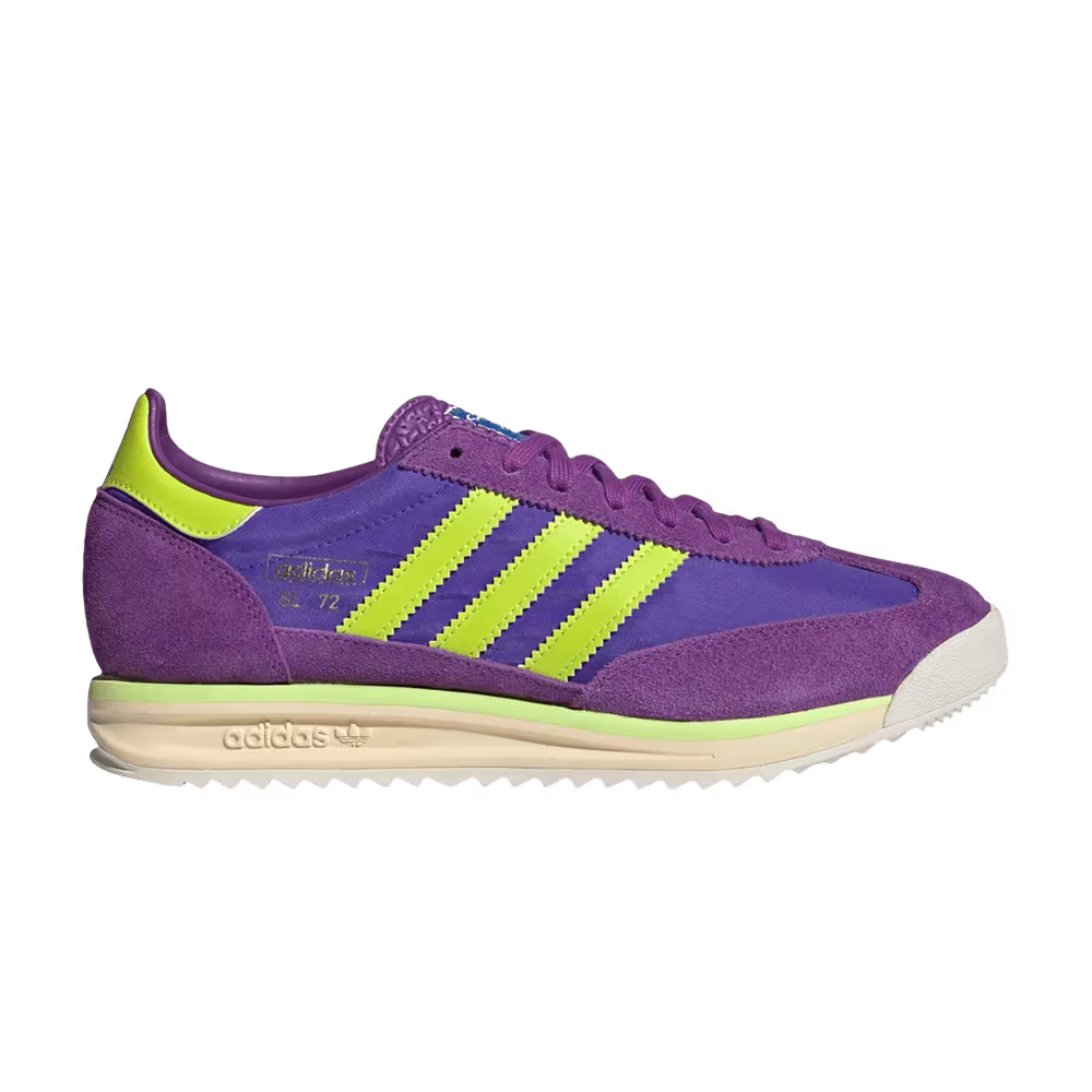 adidas SL72 RS Active Purple Solar Slime