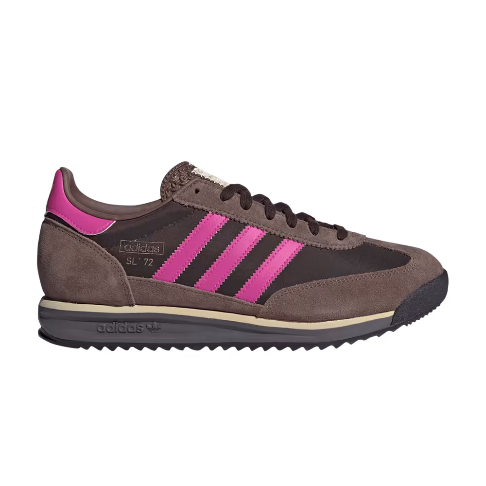 adidas SL72 RS Dark Brown Lucid Fuchsia