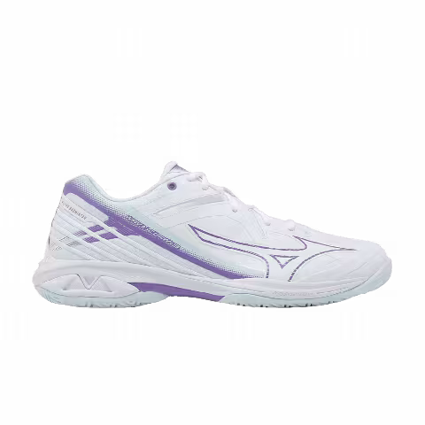 Mizuno Wave Claw 3 Wide 'White Paisley Purple'