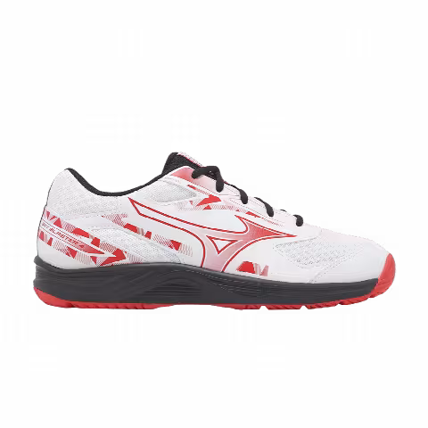 Mizuno Sky Blaster 4 Wide 'White Poppy Red'