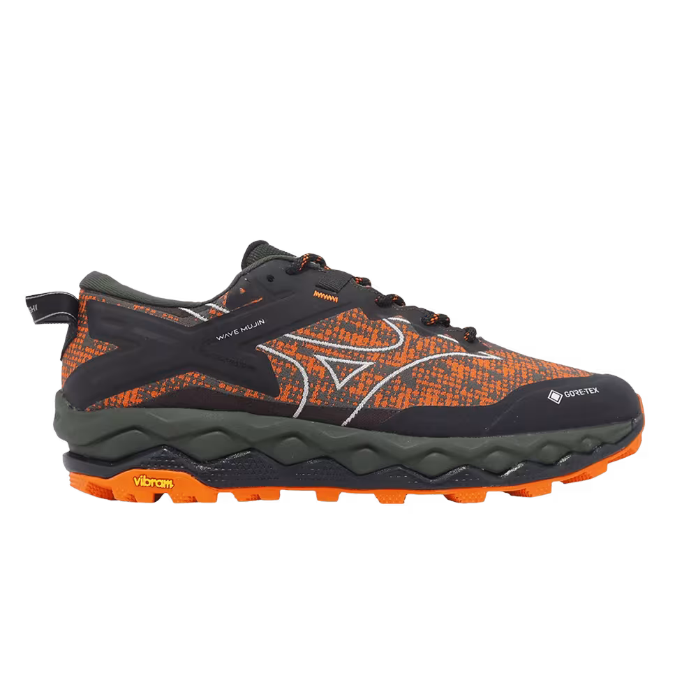 Maharishi x Mizuno Wave Mujin LS GORE-TEX Vibrant Orange