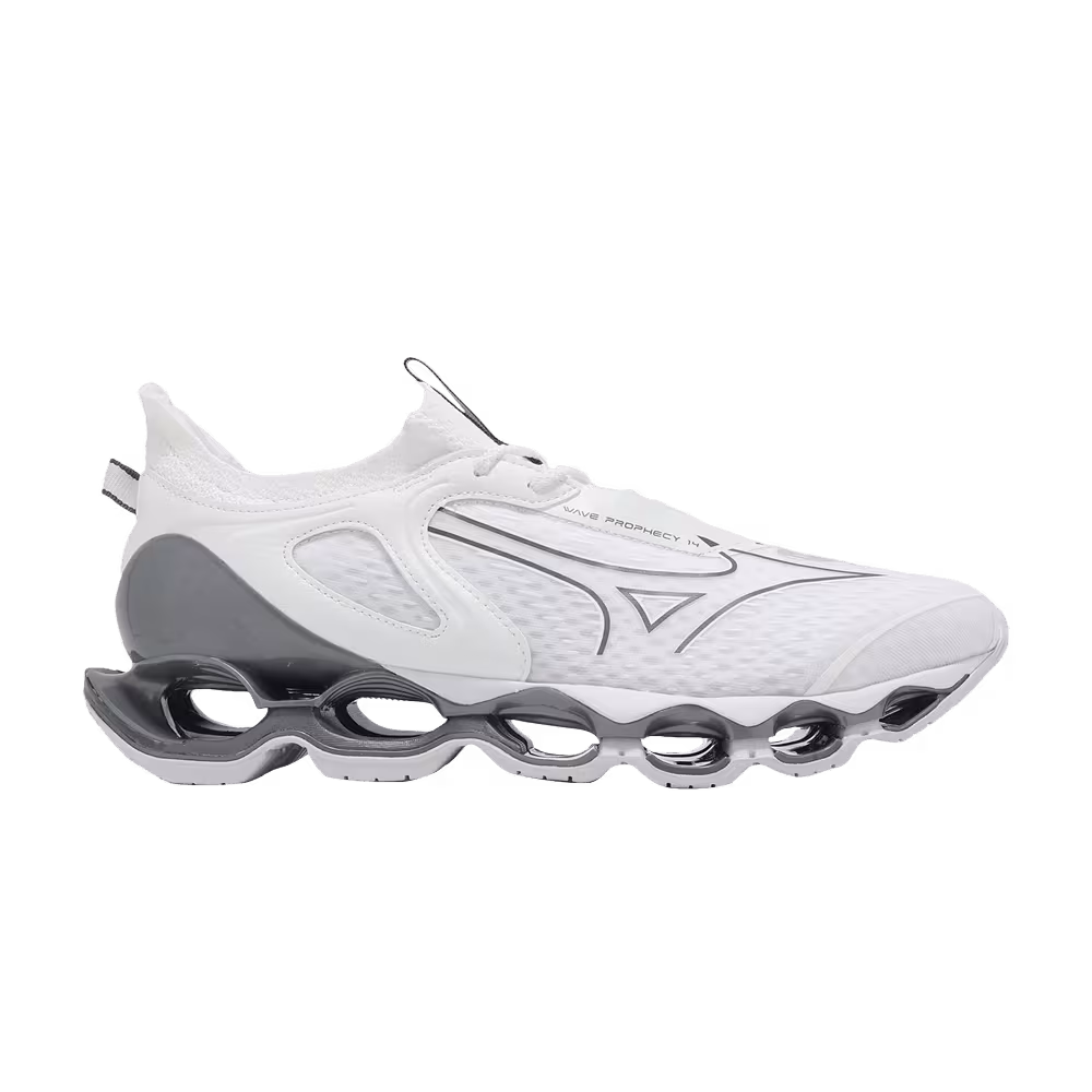 Mizuno Wave Prophecy 14 White Silver
