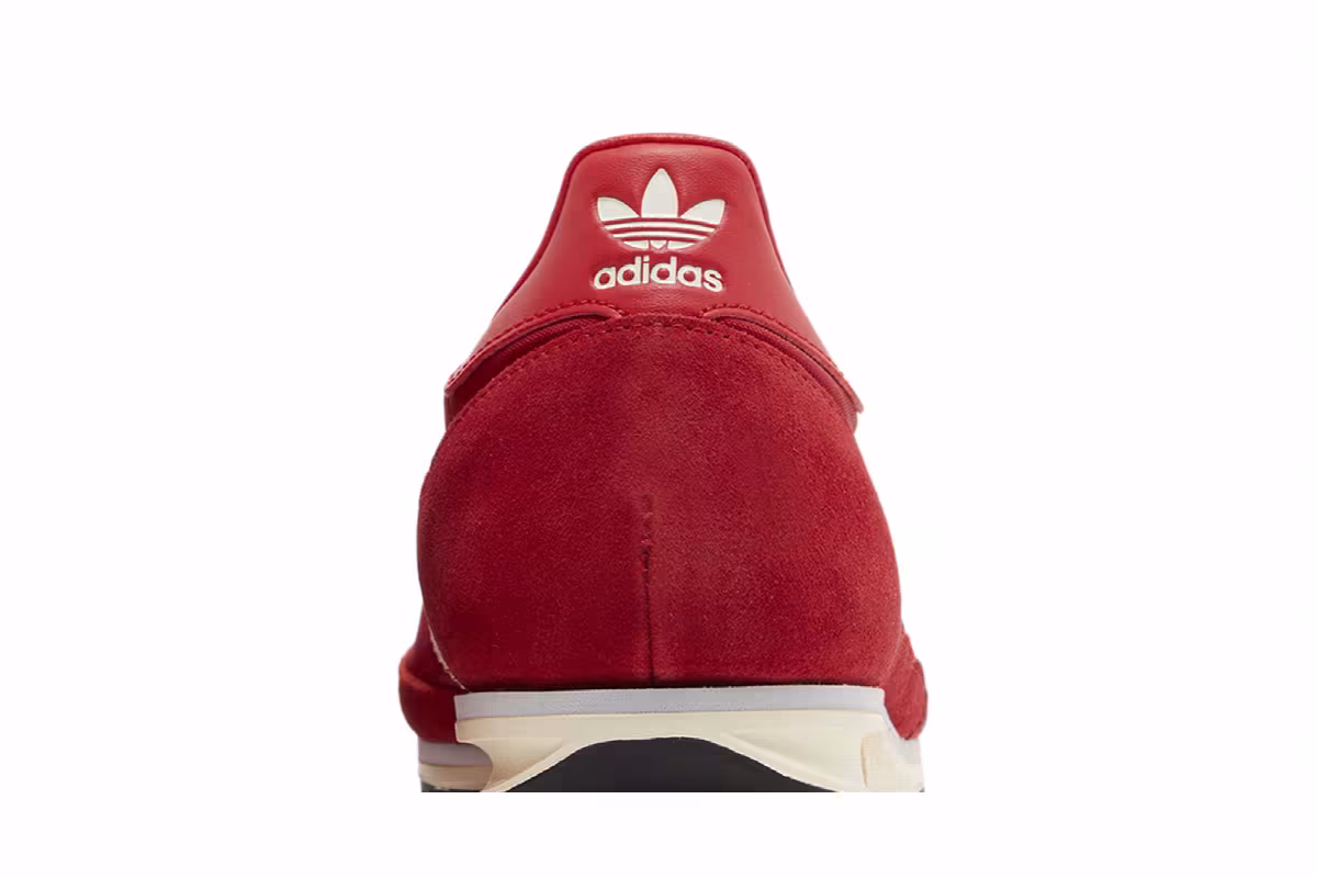 adidas Women's SL72 OG Scarlet Cream White, view 8
