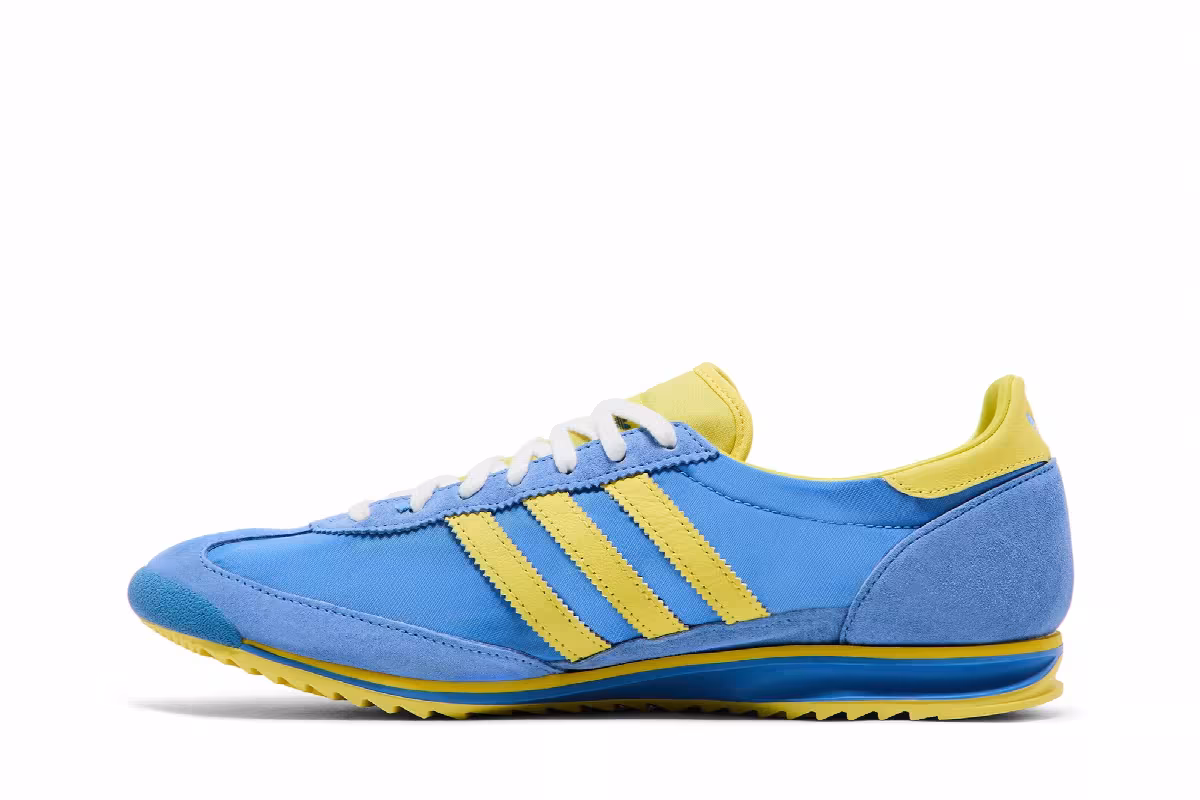 Sporty & Rich x adidas Women's SL72 OG Real Blue, view 4