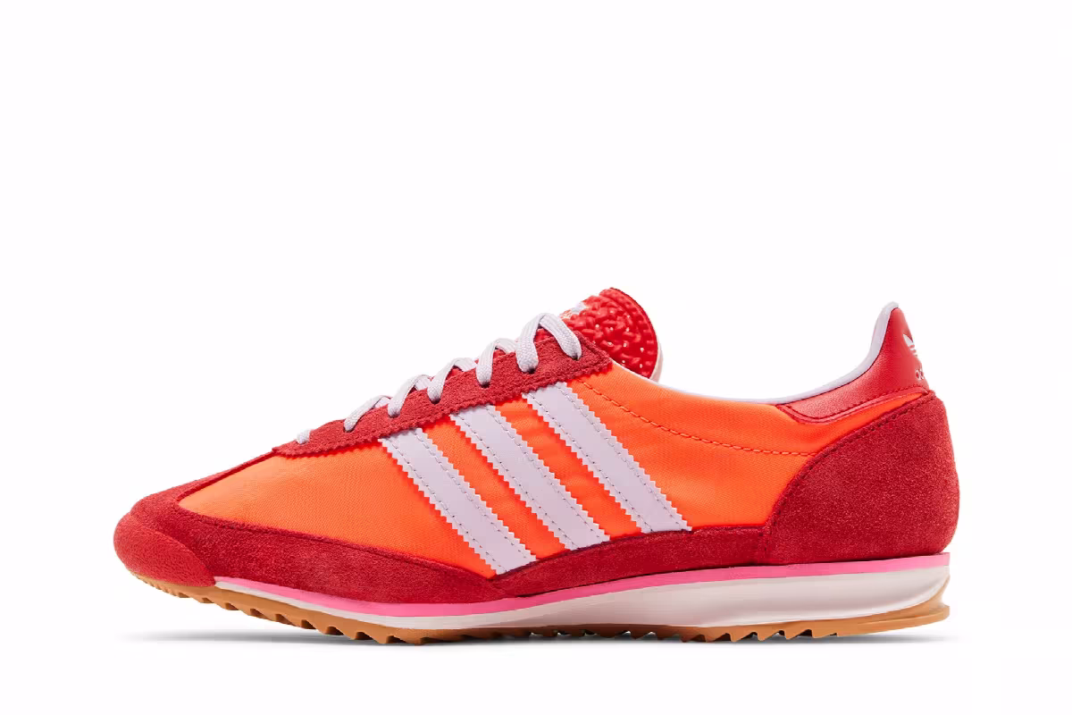 adidas Women's SL72 OG Solar Red Lavender, view 4