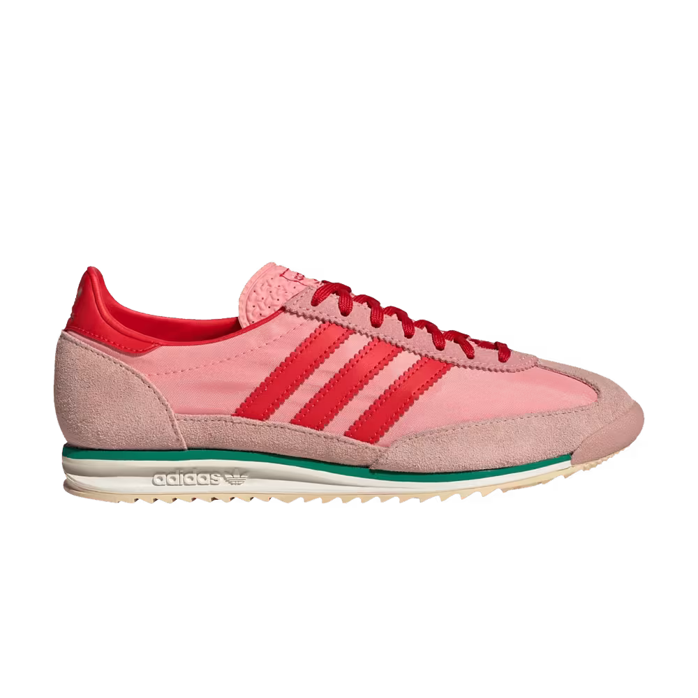 adidas Women's SL72 OG Semi Pink Spark Red