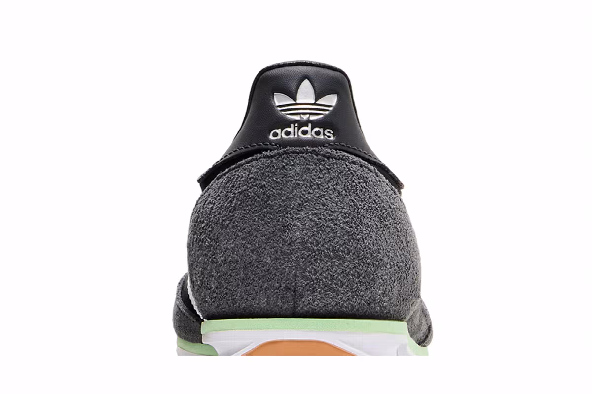 adidas Women's SL72 OG Black Carbon Green, view 8