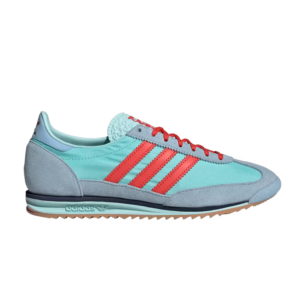 adidas Women's SL72 OG Semi Flash Aqua Red