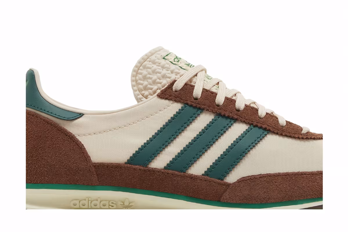 adidas Women's SL72 OG Linen Collegiate Green, view 3
