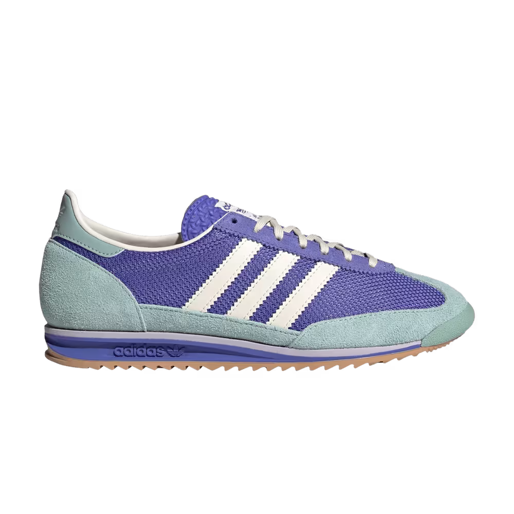 adidas Women's SL72 OG Semi Cobalt Hazy Green