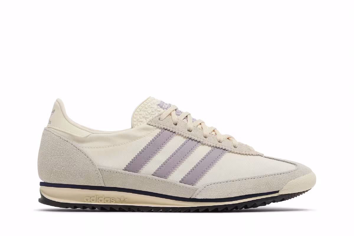 adidas Women's SL72 Off White Almost Pink, view 2