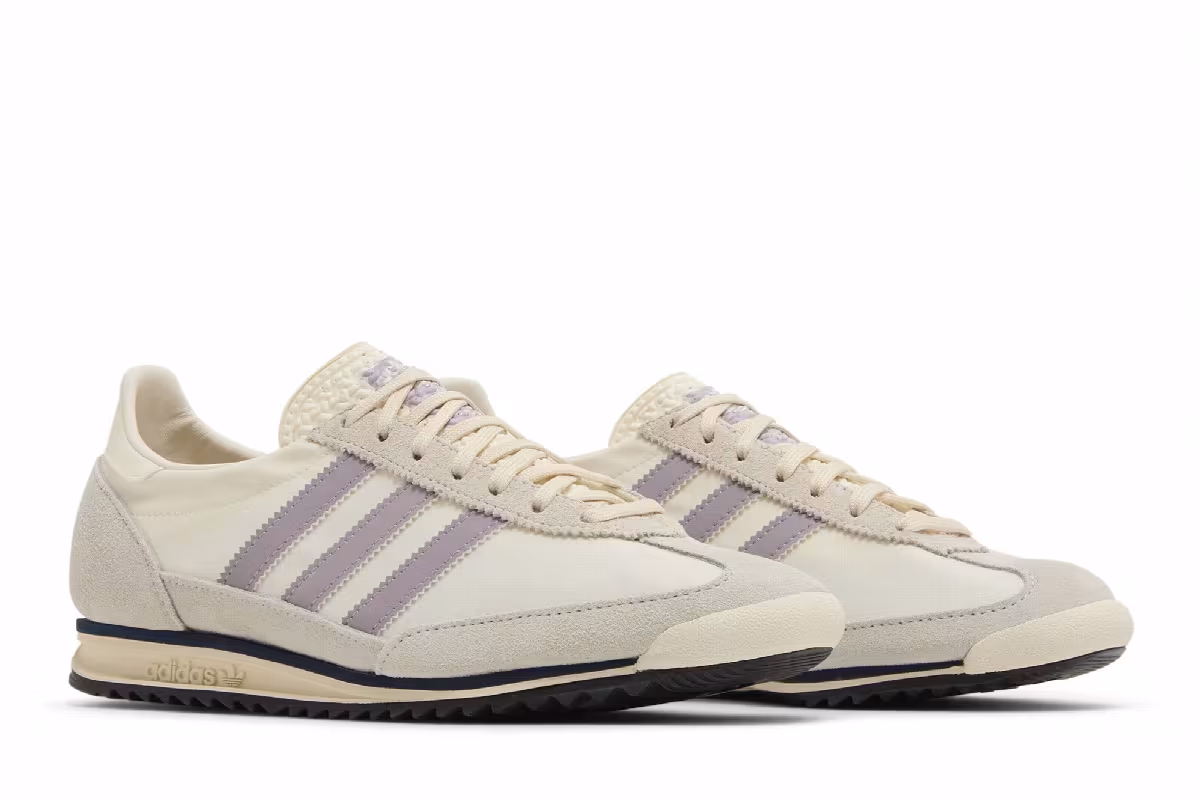 adidas Women's SL72 Off White Almost Pink, view 9