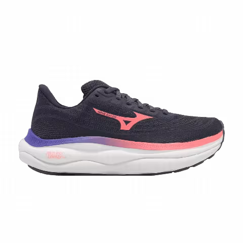 Mizuno Wmns Wave Sky 9 'Odyssey Grey Striking Coral'