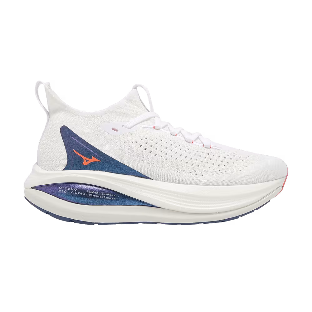 Mizuno Women's Neo Vista 2 White Striking Coral Iris Bloom