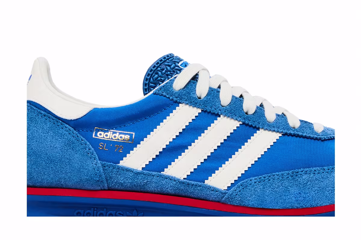 adidas SL72 RS J Blue Scarlet, view 3