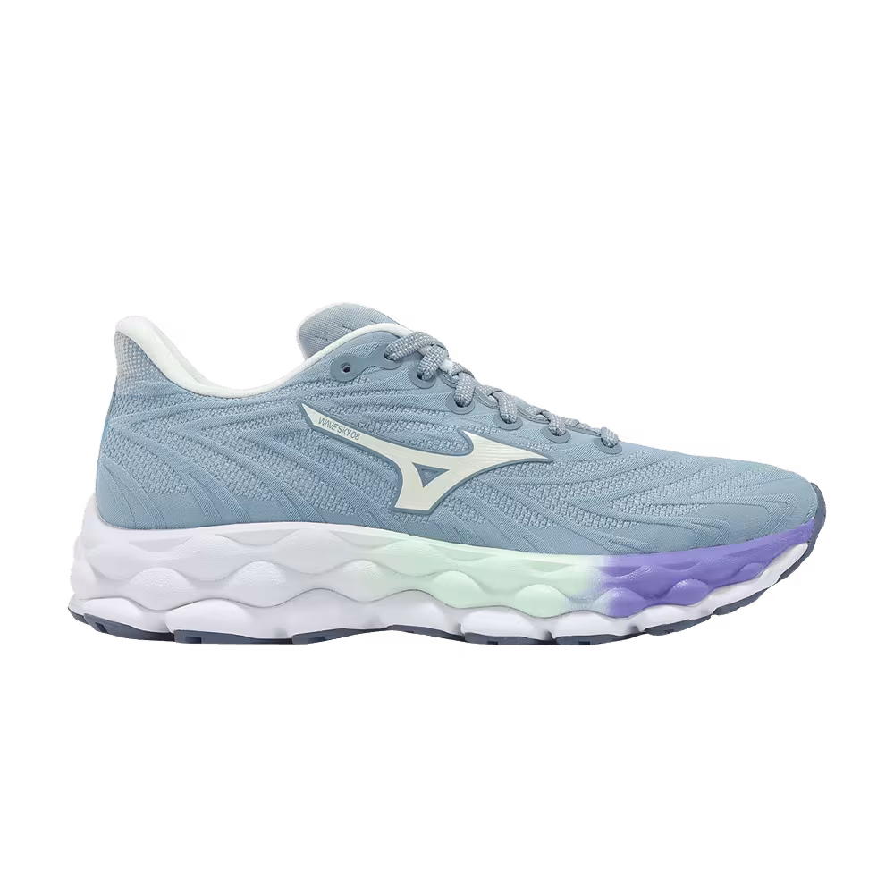 Mizuno Women's Wave Sky 8 Citadel Paisley Purple