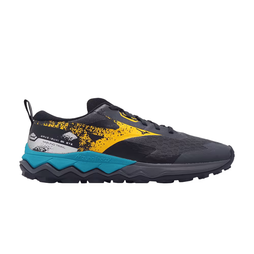 Mizuno Wave Ibuki 5 GORE-TEX Odyssey Grey Citrus Baritone Blue