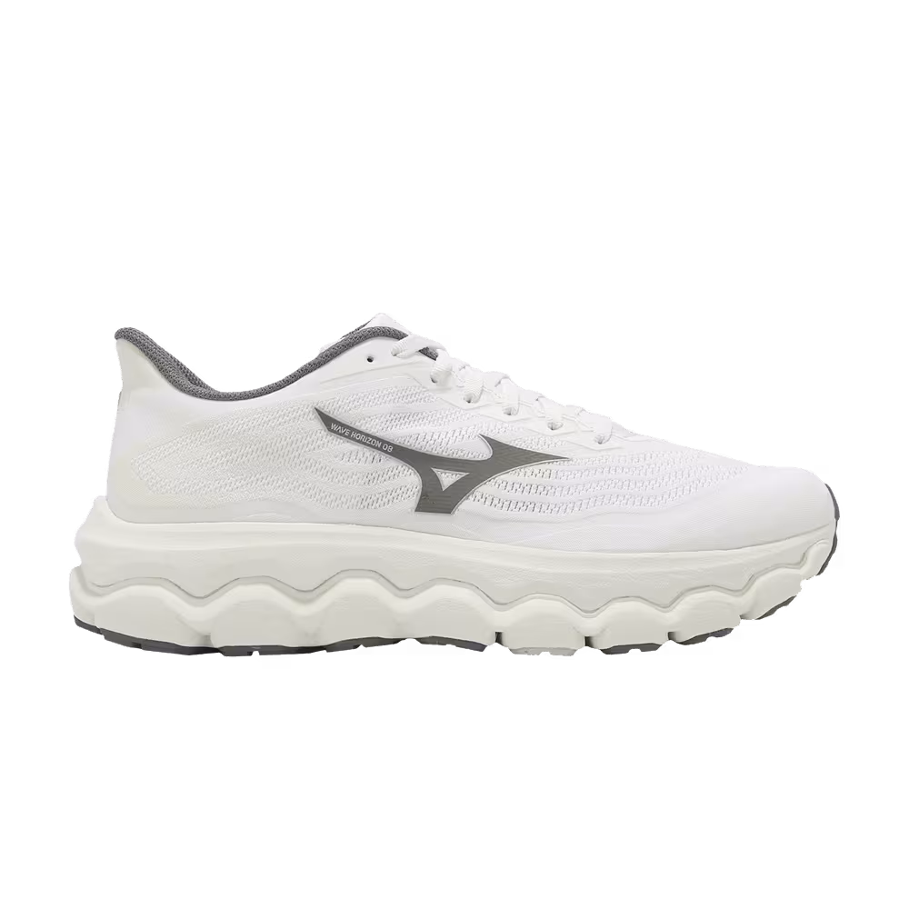Mizuno Wave Horizon 8 Super Wide White Grey