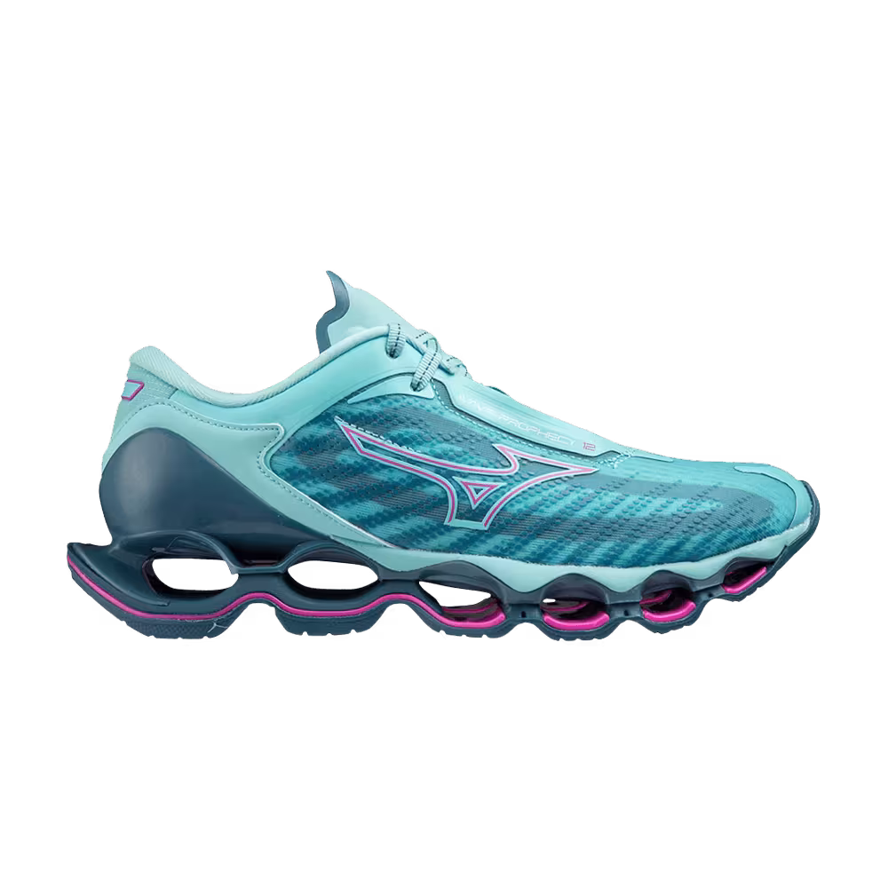 Mizuno Women's Wave Prophecy 12 Blue Atoll