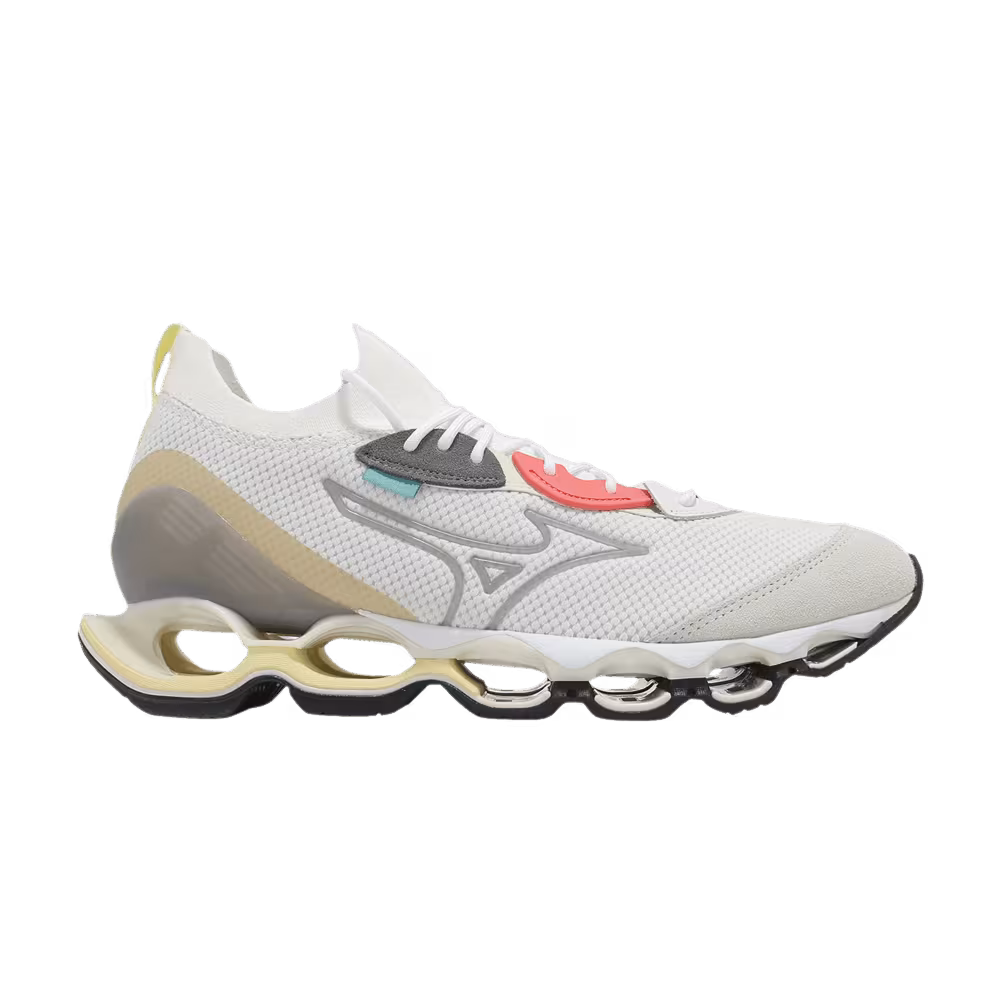 Mizuno Wave Prophecy B Nimbus Cloud Geo Peach