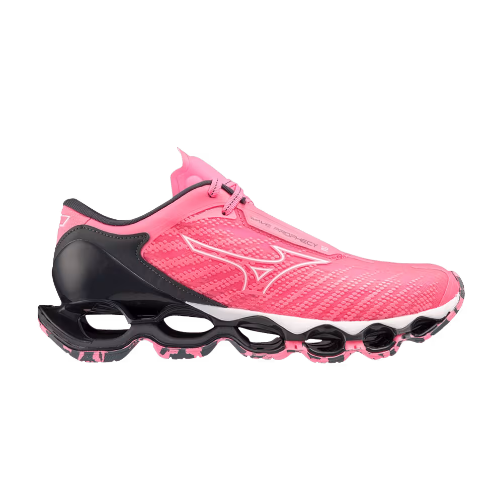 Mizuno Women's Wave Prophecy 12 Sakura Glow Ombre Blue