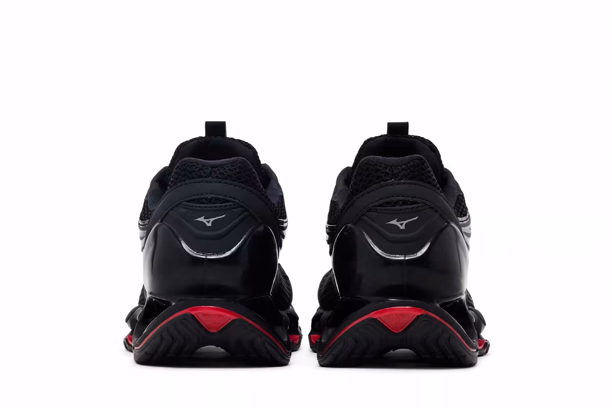 Mizuno Wave Prophecy 13 S Black Red, view 7