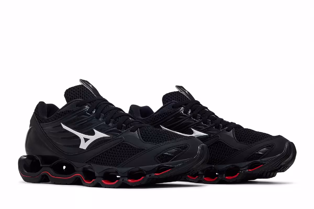 Mizuno Wave Prophecy 13 S Black Red, view 9