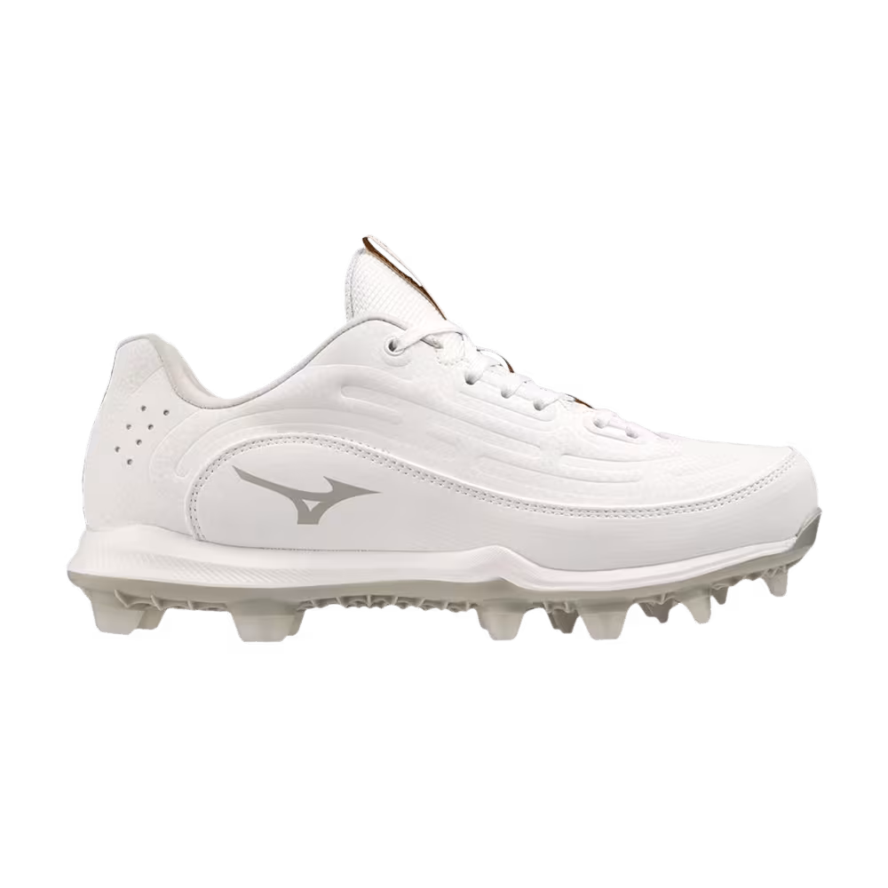 Mizuno Women's 9-Spike Advanced Finch Elite 6 Low TPU White