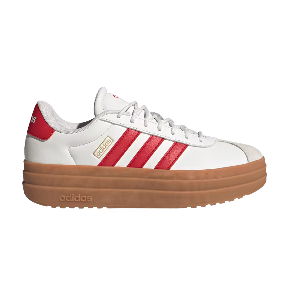 Adidas VL Court Bold White Scarlet Gum
