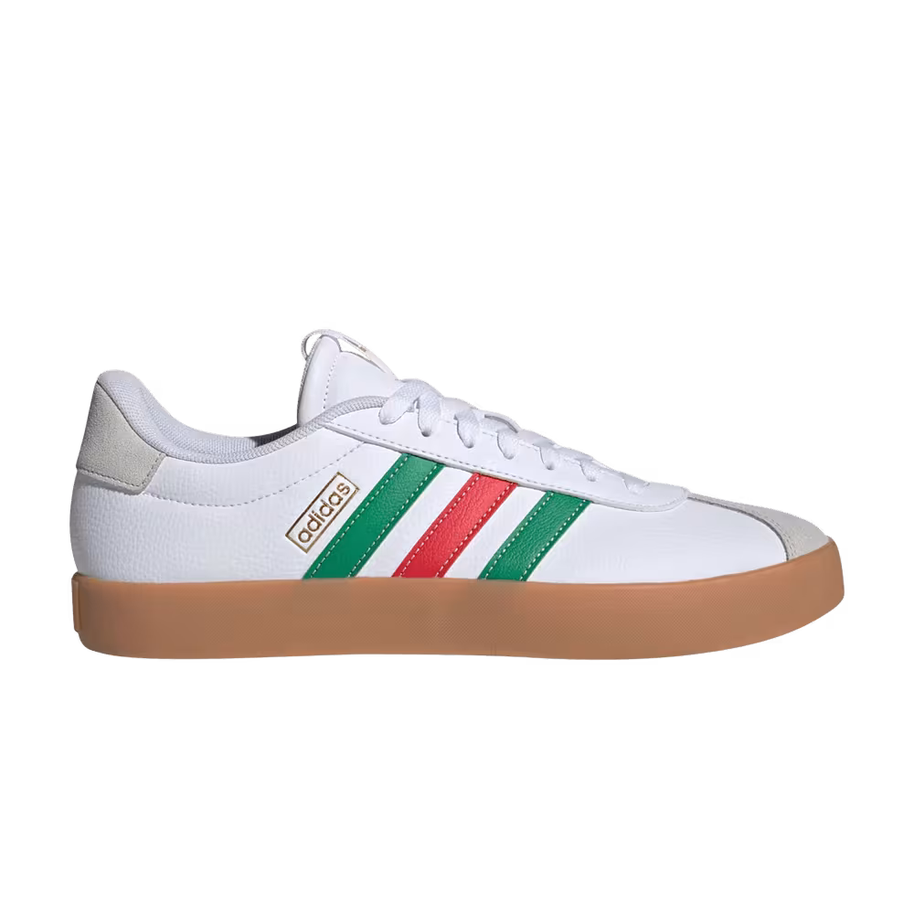 adidas VL Court 3.0 White Green Red
