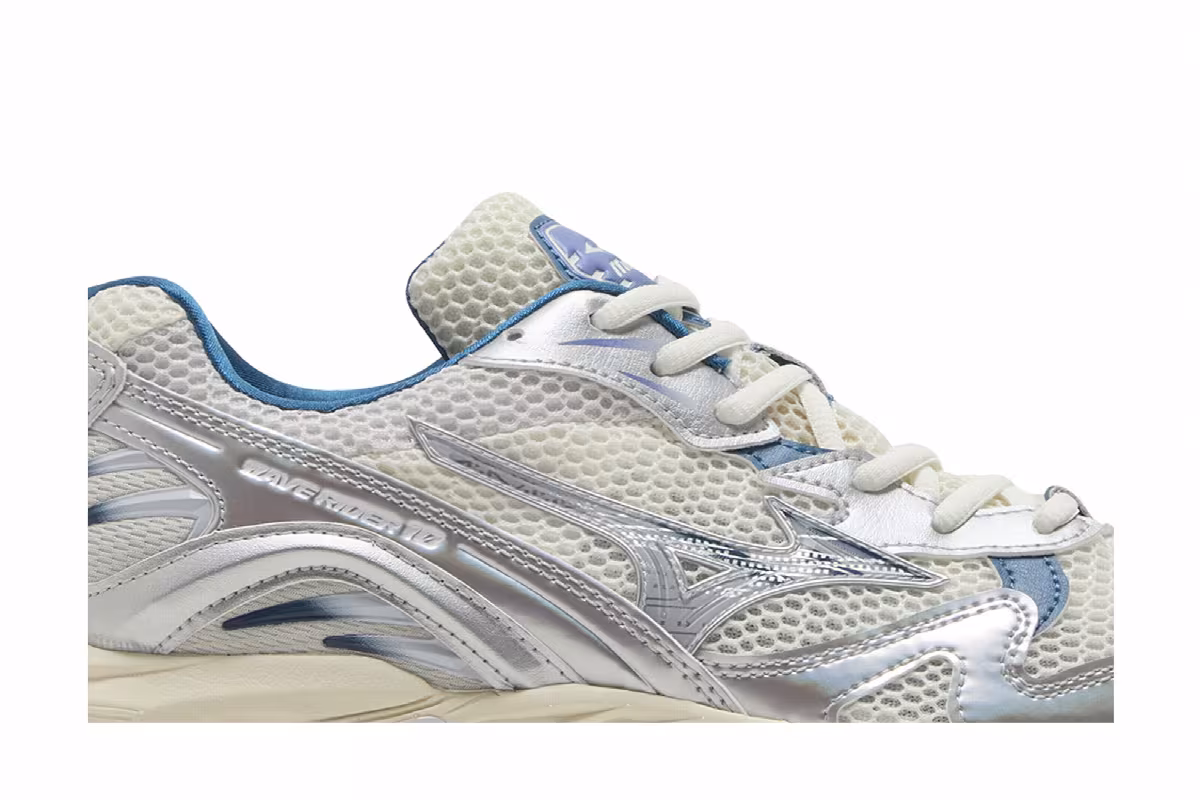 Mizuno Wave Rider 10 Arctic Ice Snow White, view 3