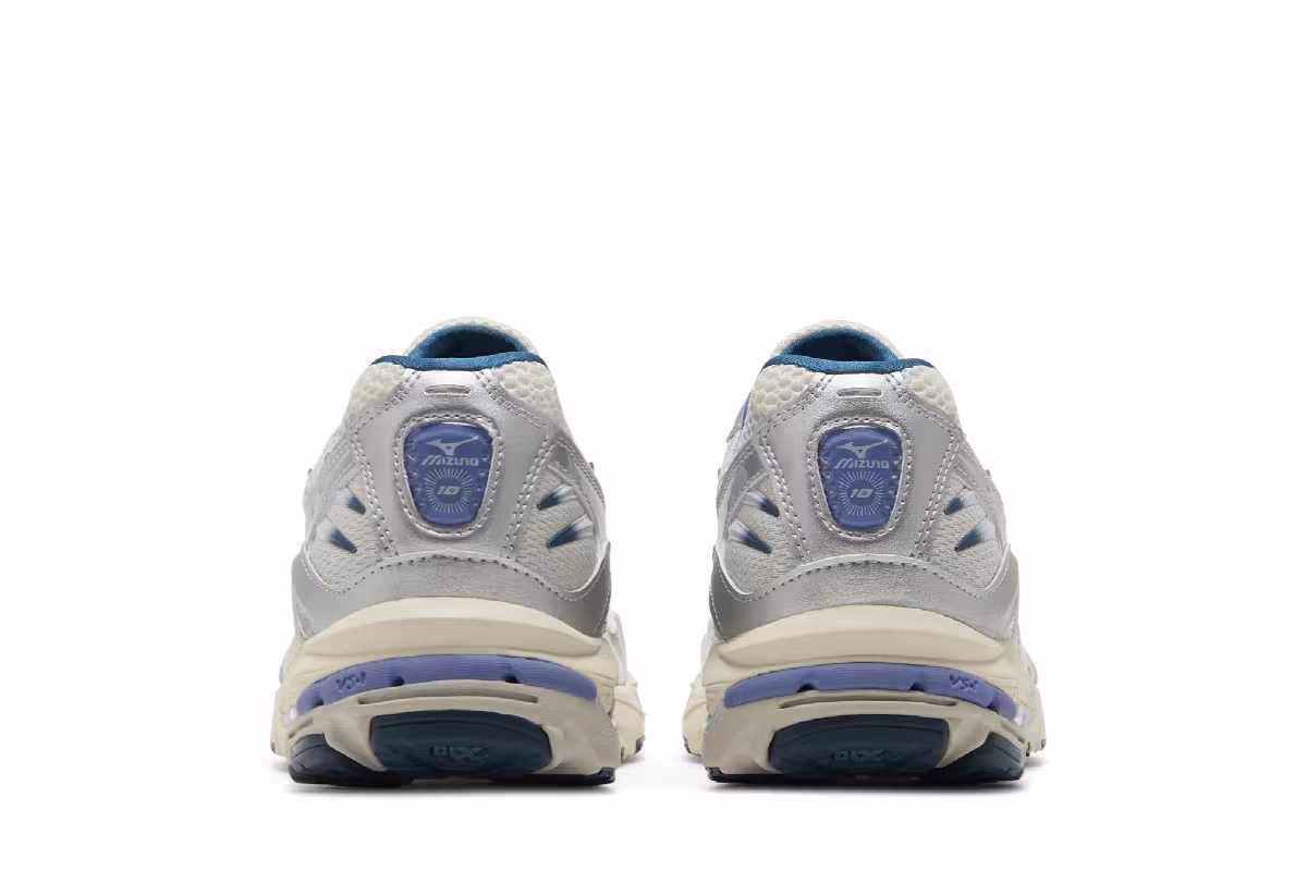 Mizuno Wave Rider 10 Arctic Ice Snow White, view 7