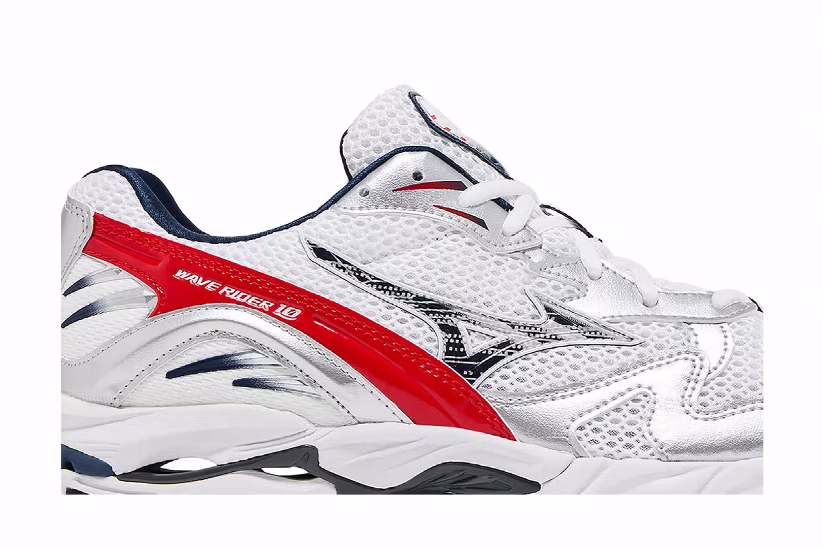 Mizuno Wave Rider 10 OG Pack - High Risk Red, view 3
